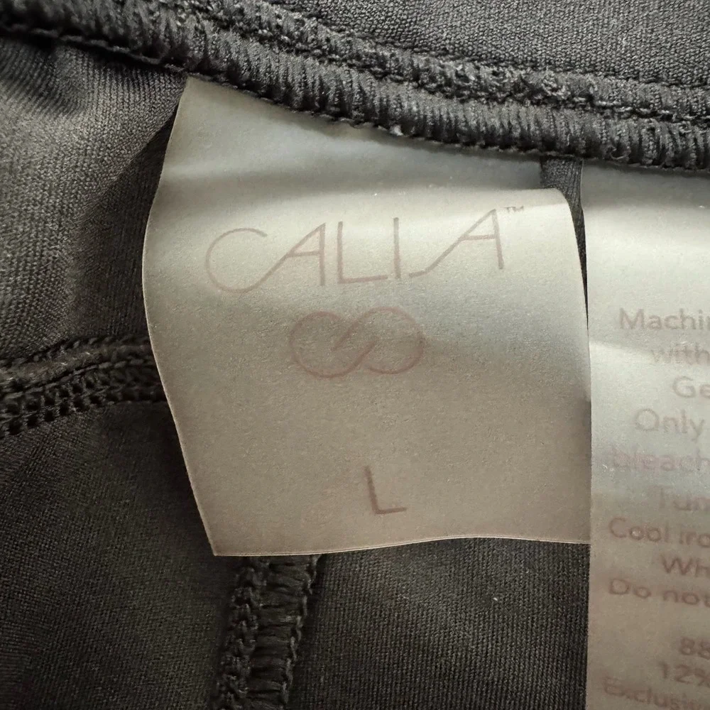 Calia Women's Black Joggers Drawstring Large Gym Fitness Activewear Casual Comfy - Picture 4 of 5